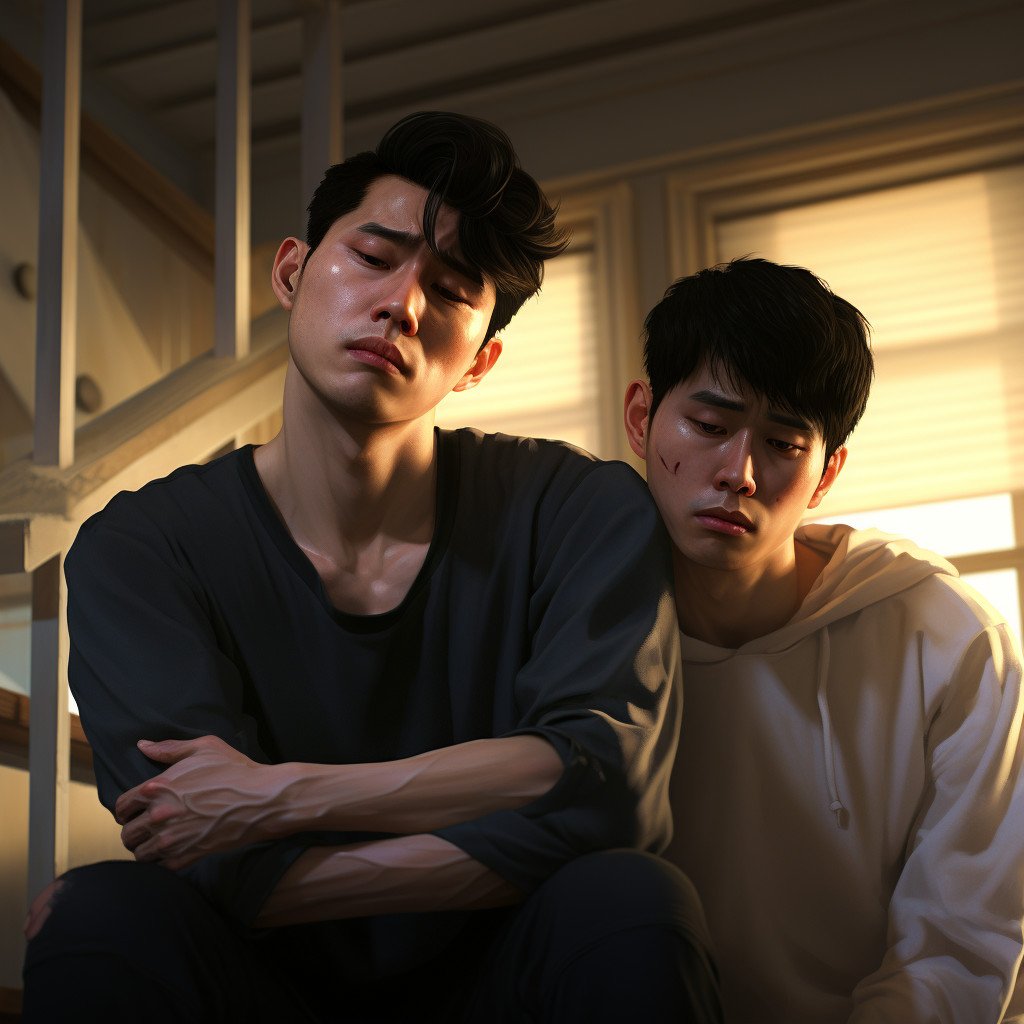Couple gay triste car discriminé