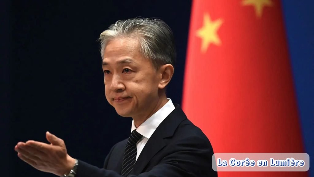 Wang Wenbin, le porte-parole du ministère chinois des Affaires étrangères