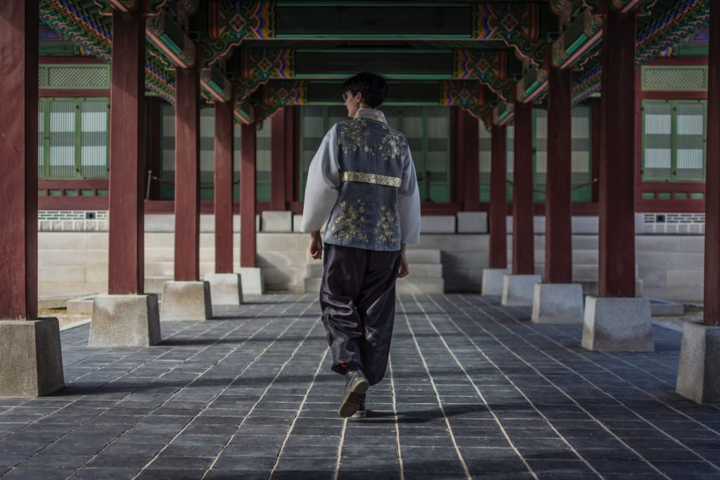 Vêtement traditionnel coréen homme