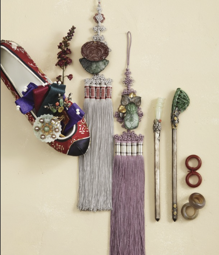 Ensemble de bijoux portés par les femmes durant l’ère Joseon