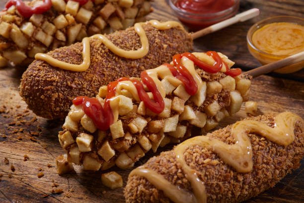 "Corn Dogs" ou Hotdog coréen (iStock).