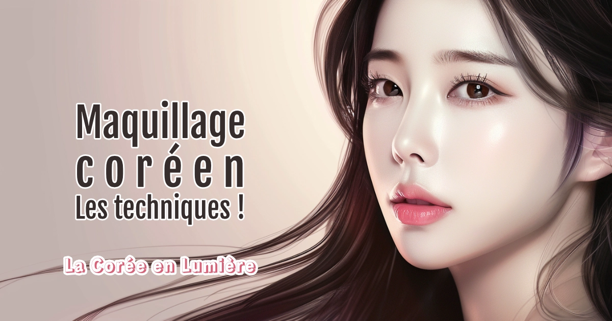 Maquillage coréen, les techniques d'aujourd'hui