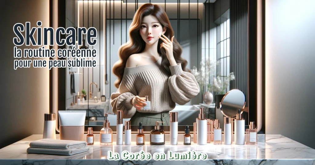 Article Skincare, la routine coréenne pour une peau sublime.