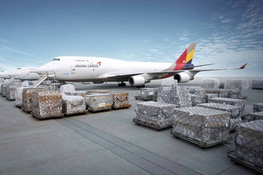 Boeing 747 d'Asiana Cargo sur le tarmac (©Asiana Cargo).