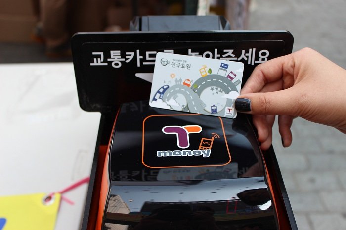 T-Money, la carte de paiement et de transport coréen (©Korea.net).