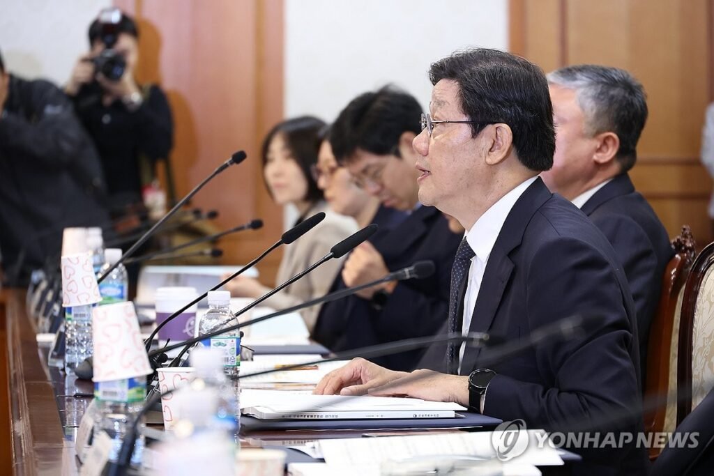 Chef du comité présidentiel spécial sur la réforme médicale, Noh Yun-hong, le 25/04/2024 (Yonhap).