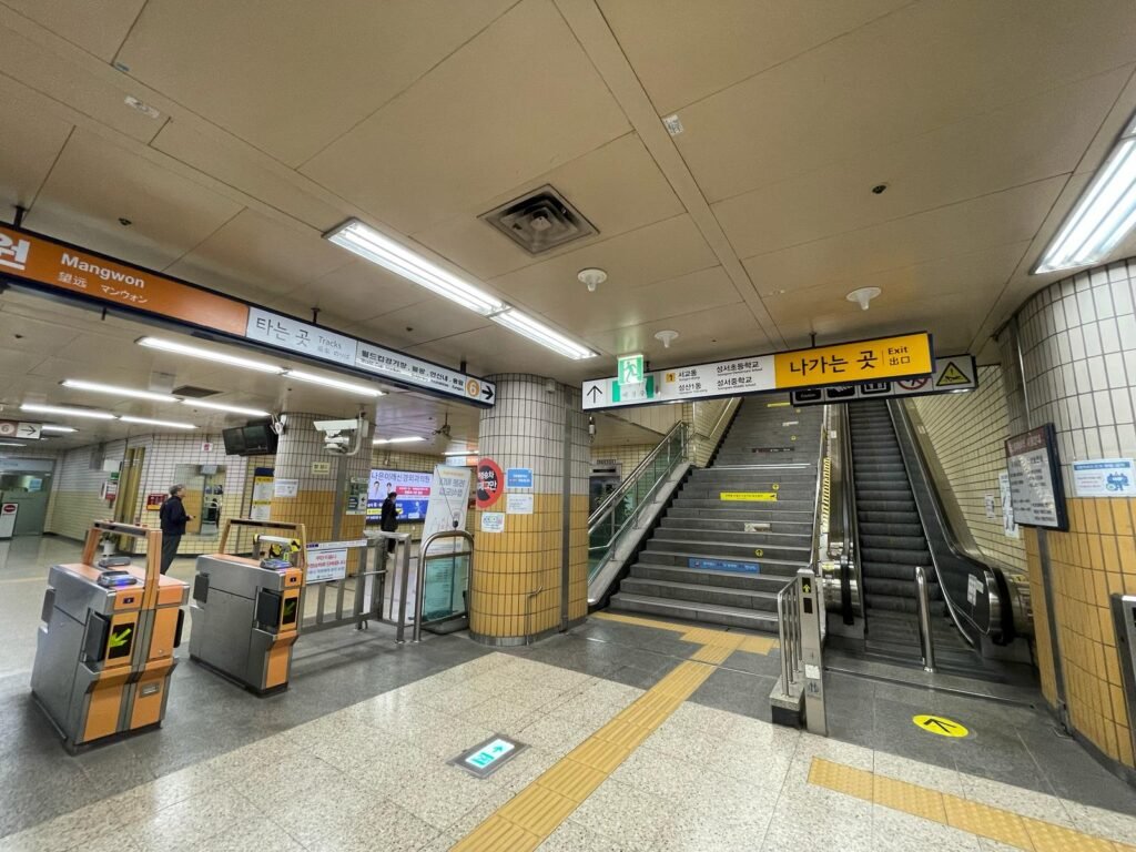Passage souterrain à Séoul (©Sylvain Colas).