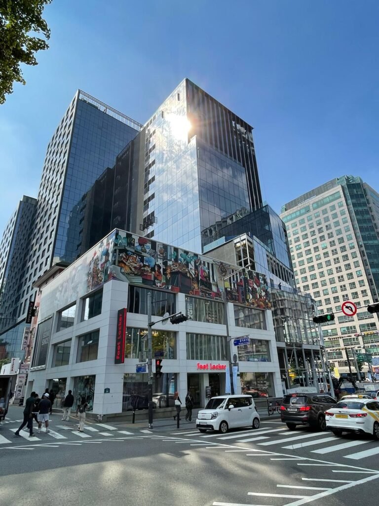 Tour de magasins à Séoul (©Sylvain Colas).